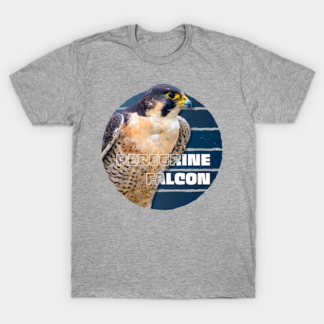 Peregrine Falcon bird T-Shirt by cecatto1994